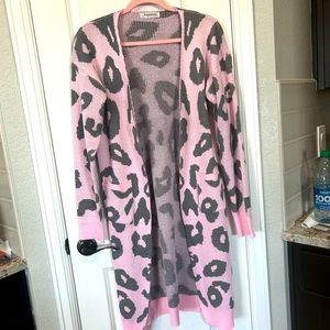 Long cardigan sweater